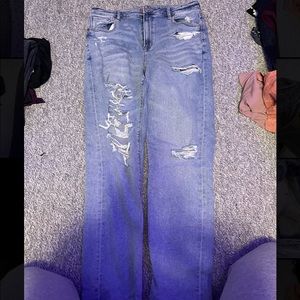 American Eagle mom jeans